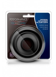 Черный уплотнитель на вакуумную помпу Replacement Pump Sleeve - Blush Novelties - в Саранске купить с доставкой