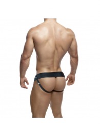 Телесный фаллопротез на черных эластичных ремнях 7 Inch Hollow Strap On - 17 см. - Blush Novelties - купить с доставкой в Саранске