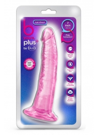 Розовый фаллоимитатор Lust N’ Thrust - 20,5 см. - Blush Novelties