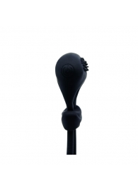 Чёрное лассо на пенис с вибрацией - Baile - в Саранске купить с доставкой