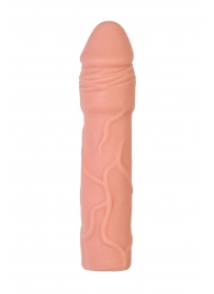 Телесная удлиняющая насадка с подхватом - 19 см. - ToyFa - в Саранске купить с доставкой