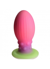 Розовая пробка-яйцо XL Xeno Egg - 17,6 см. - XR Brands