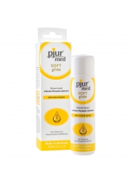 Силиконовый лубрикант с жожоба pjur MED Soft glide - 100 мл. - Pjur - купить с доставкой в Саранске