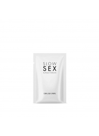 Полоски для орального секса Slow Sex Oral Sex Strips - 7 шт. - Bijoux Indiscrets - купить с доставкой в Саранске