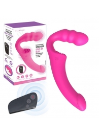 Розовый безремневой страпон Straples Strap-On Dildo - Erokay - купить с доставкой в Саранске
