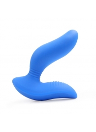 Синий вибромассажер простаты 3,5’’ Curve P-spot Massager - 12 см. - Erokay - в Саранске купить с доставкой