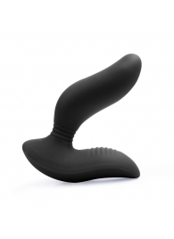 Черный вибромассажер простаты 3,5’’ Curve P-spot Massager - 12 см. - Erokay - в Саранске купить с доставкой