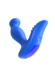 Синий вибромассажер простаты 3,5’’ P-spot Massager - 12,5 см. - Erokay - в Саранске купить с доставкой