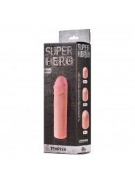 Фаллоудлинитель SUPER HERO Tempter - 16 см. - Lola Games - в Саранске купить с доставкой