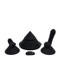 Конусный вибромассажер Cowgirl Cone с 2 насадками - CowGirl - купить с доставкой в Саранске
