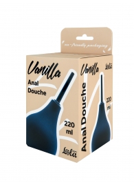 Черный анальный душ Anal Douche L - Lola Games - купить с доставкой в Саранске