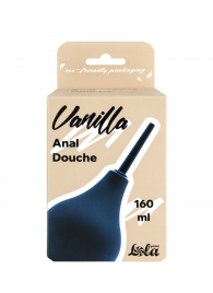 Черный анальный душ Anal Douche M - Lola Games - купить с доставкой в Саранске