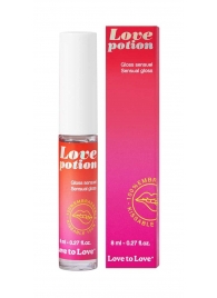 Возбуждающий блеск для губ Love Potion - 8 мл. - Love to Love - купить с доставкой в Саранске
