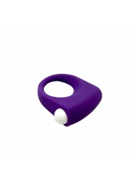 Фиолетовое эрекционное кольцо Puggle Vibrating Ring with Bullet - Adrien Lastic - в Саранске купить с доставкой