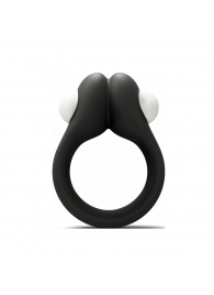 Черное эрекционное кольцо Zippy Vibrating Ring With Bullet - Adrien Lastic - в Саранске купить с доставкой