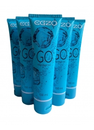 Набор из 5 пролонгирующих лубрикантов на водной основе Egzo Go (по 100 мл.) - EGZO - купить с доставкой в Саранске