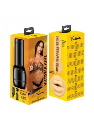 Мастурбатор-ротик Kiiroo Feel Victoria Mouth - Kiiroo - в Саранске купить с доставкой