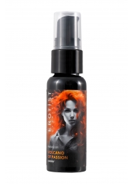 Гель с эффектом вибрации Volcano Of Passion со вкусом вишни - 25 мл. - Erotist Lubricants - купить с доставкой в Саранске