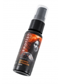 Гель с эффектом вибрации Volcano Of Passion со вкусом винограда - 25 мл. - Erotist Lubricants - купить с доставкой в Саранске