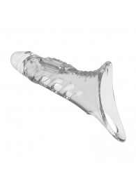 Прозрачная насадка на пенис - 22 см. - Baile - в Саранске купить с доставкой