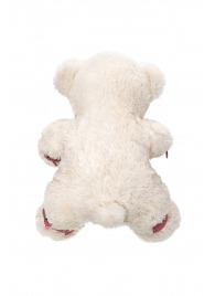 Бондажный набор: белый мишка с розовыми оковами и наручниками - Pecado - купить с доставкой в Саранске