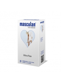 Особо тонкие презервативы Masculan Ultra Fine - 21 шт. - Masculan - купить с доставкой в Саранске