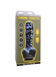 Черно-синяя мини-машина на присоске Tendril Thruster - 21,6 см. - Doc Johnson - купить с доставкой в Саранске