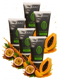 Набор из 5 съедобных лубрикантов JUJU со вкусом тропических фруктов - JuJu - купить с доставкой в Саранске