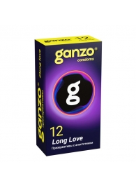 Презервативы с анестетиком для продления удовольствия Ganzo Long Love - 12 шт. - Ganzo - купить с доставкой в Саранске