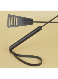 Черный кожаный стек «Сириус» - 60 см. - Sitabella - купить с доставкой в Саранске