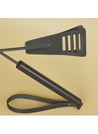 Черный кожаный стек «Сириус» - 60 см. - Sitabella - купить с доставкой в Саранске