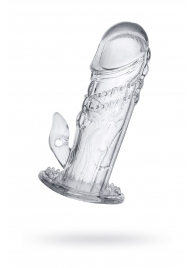 Прозрачная насадка на пенис Uco - 13 см. - A-toys - в Саранске купить с доставкой