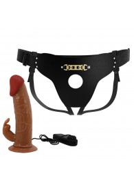 Мужской полый страпон с вибрацией Marion - Baile - купить с доставкой в Саранске