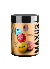 Точечные презервативы MAXUS 2000 Amazing Dots с железным кейсом - 15 шт. - Maxus - купить с доставкой в Саранске