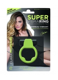 Люминесцентное эрекционное виброкольцо Super - Clara Morgane - в Саранске купить с доставкой