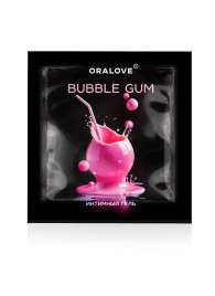 Саше съедобной оральной смазки OraLove с ароматом бабл-гам - 3 гр. - Биоритм - купить с доставкой в Саранске
