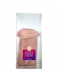 Телесный мастурбатор-вагина с фигурками на поверхности - LOVETOY (А-Полимер) - в Саранске купить с доставкой