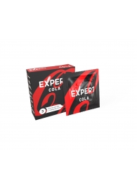 Презервативы с ароматом колы Expert Cola - 3 шт. - Expert - купить с доставкой в Саранске
