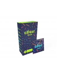 Светящиеся в темноте презервативы Expert Neon - 15 шт. - Expert - купить с доставкой в Саранске