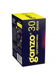 Ароматизированные презервативы Ganzo Juice - 30 шт. - Ganzo - купить с доставкой в Саранске