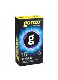 Супертонкие презервативы Ganzo Invisible - 15 шт. - Ganzo - купить с доставкой в Саранске