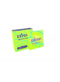 Ультратонкие презервативы Expert Invisible - 3 шт. - Expert - купить с доставкой в Саранске