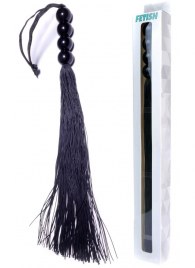 Черная силиконовая плеть - 37 см. - Boys of Toys - купить с доставкой в Саранске