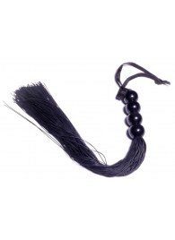 Черная силиконовая плеть - 37 см. - Boys of Toys - купить с доставкой в Саранске