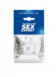 Стимулирующая насадка на пенис с несколькими видами рельефа - Sex Expert - в Саранске купить с доставкой