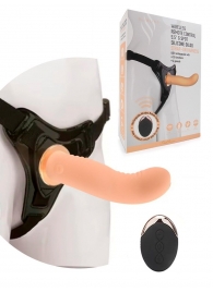 Женский вибрострапон со съемной насадкой и пультом ДУ - Erokay - купить с доставкой в Саранске