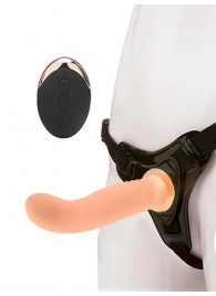 Женский вибрострапон со съемной насадкой и пультом ДУ - Erokay - купить с доставкой в Саранске