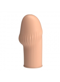 Телесная насадка на пенис Huel - 9 см. - Baile - в Саранске купить с доставкой