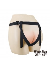 Черные трусики харнесс с платформой Caludio I - Baile - купить с доставкой в Саранске
