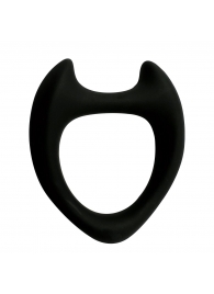 Черное эрекционное кольцо с рожками Wooomy Toro M - Adrien Lastic - в Саранске купить с доставкой